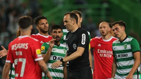 João Pinheiro apita dérbi decisivo entre Benfica e Sporting na 33.ª jornada da Liga